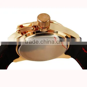 2015 Cheap Price Trendy Chinese Wholesale Silicone Leather Watches thumbnail-2
