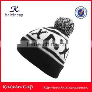 Design Your Own Logo Winter Beanie Hats thumbnail-1