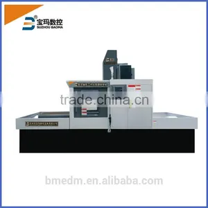 HIGH EFFICIENT DOUBLE WORK TABLE EDM ENGRAVING AND MILLING Mini Machining Center BMDX10080 thumbnail-1