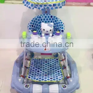 Rotating Wheel Babi Walker/ Plastic New Model Baby Walker/round Baby Walker thumbnail-4
