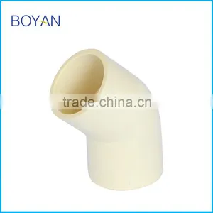 BOYAN Zhejiang Plastic Pipe Fitting Hot Water ASTM 2846 Standard Cpvc 45 Degree Elbow thumbnail-1