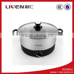 2016 New Electric Split Stainless Steel Hot Pot DHG-S3000 thumbnail-2