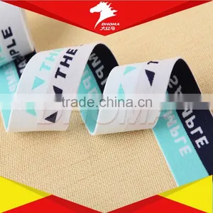 Top Level New Design Nylon Wide Rubber Jacqauard Elastic Bands thumbnail-5