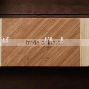 Bamboo Oval Choping Board With Handle thumbnail-5