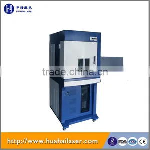 Huahai Laser Hot Sale Deep Metal Engraving Machine IPG 30w 50w Laser Machine Quality Choice thumbnail-1