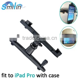 Smilinmount Slim Headrest Car Seat Mount Holder With 360 Degree Rotation For IPad Pro,all Smartphone&tablet pc 3-14inch thumbnail-2
