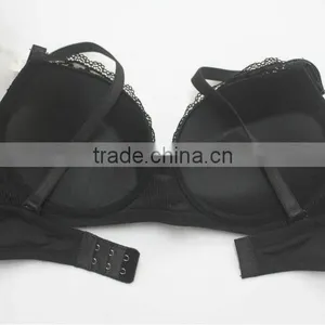 Quarter Cup Lace Design Push Up Ladies Stylish Bra thumbnail-2