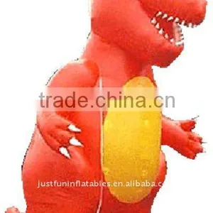 Inflatable Huge Red Dinosaur thumbnail-1