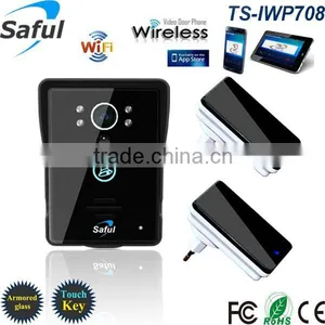 Indoor Receivers Can be Wireless Connected to Video Door Phone Intercom Wifi With Android thumbnail-1