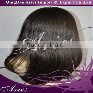 Fluffy Fashion Wig Female Human Hair Jewish Wig thumbnail-1