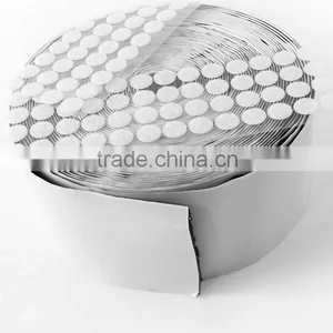 Self Adhesive HOOK AND LOOP SELF ADHESIVE Backed COINS DOTS CIRCLES 15MM *40pcs thumbnail-4