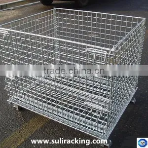 Stainless Steel Welded Wire Mesh Storage Cage thumbnail-5