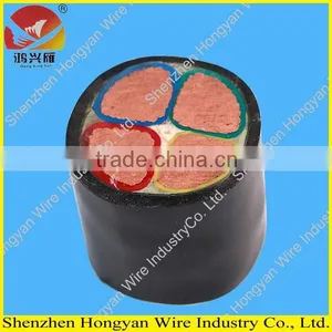PVC Jacket XLPE Insulated 0.6/1kv Armored Copper Core Cable thumbnail-1