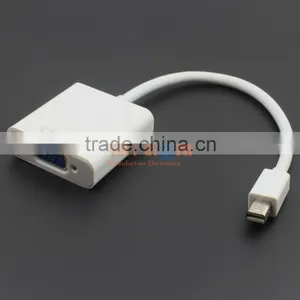Fashion Thunderbolt Mini Display Port DP to VGA Cable For IMAC Macbook Air Pro New Arrival thumbnail-1