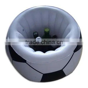 Inflatable Boat Cooler, Inflatable Floating Boat Shape Ice Cooler With Rope thumbnail-3