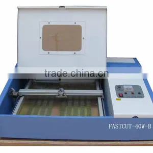 40W Mini Leather Garments Laser Engraving Machine thumbnail-1