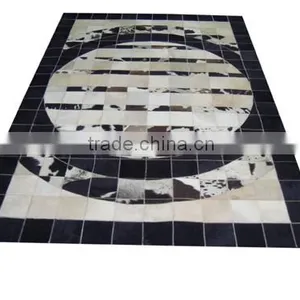 Hair-On Cowhide Leather Carpet PL-355 thumbnail-1