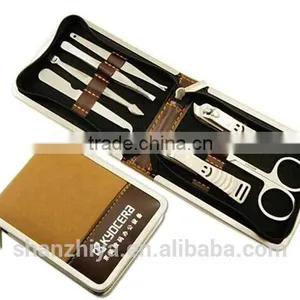 Girls Manicure Set in Case Girls Manicure Set With pu Box thumbnail-1