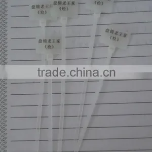 Direct Selling Heat-resisting:94v-2 Self-locking 3*150 PA66 Marker Cable Ties (UL Certificate)tensile Strength:110lbs thumbnail-2