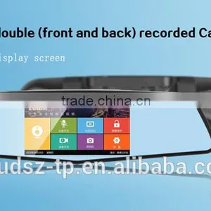 145 - Degree ViewsCARDVR4.5 Inches HD1080P Touch Screen Mesh Hd Rearview Mirror Dual Cameras145 - Degree Views thumbnail-5