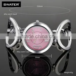 Wholesale Jewelry Stainless Steel New Girls Fashion Watches thumbnail-6