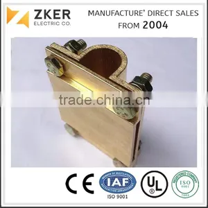 Brass Clamp for Earth Rod to Cable thumbnail-2