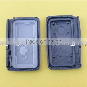 Uncut Emergency Key 2 Buttons Smart Remote Key Blank for Toyota Avalon Color Silver thumbnail-4