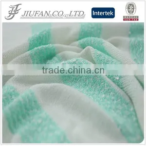 Jiufan Textile Knitting Rayon Polyester Hacci Loose Knit Yarn Dyed Fabric For Sweater thumbnail-1