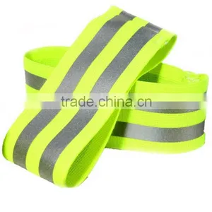 High Visibility Adjustable Elastic Reflective Armband for Running Walking Jogging Traffic Safety thumbnail-2