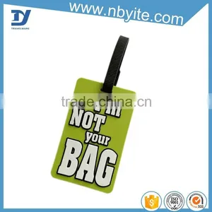 High Quality Custom Logo Pvc Luggage Tag thumbnail-4
