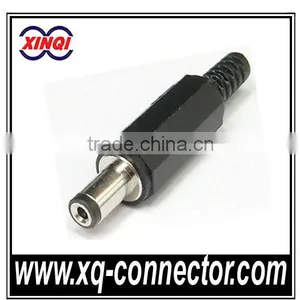 Black Plastic Welding 12V Male DC Power Plug 5.5 thumbnail-1