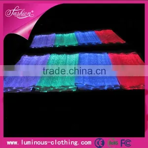 LED Lighting Fiber Optical Luminous Fabric Cloth Wholesale Sofa Cushions Fabric thumbnail-3