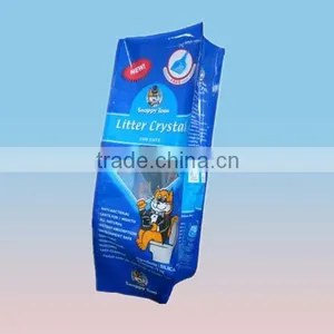 Side Gusset Plastic Packaging Bag With Window thumbnail-1