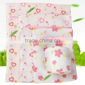 YIWU RODA 100% Polyester Sandwich Printed Thicken Washing Bag thumbnail-2