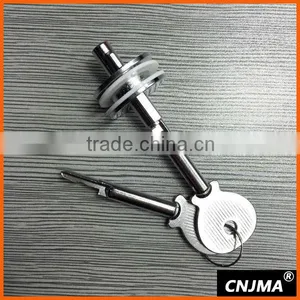 MS108-XX Glass Door Exhibiting Lock Refrigerator Door Lock thumbnail-2