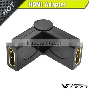 Vision Black 270 Degree Rotatable HDMI Adapter Female to Female thumbnail-4