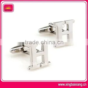Simple Shaped Silver Business Cufflink Buttons thumbnail-4