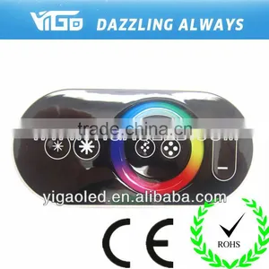 Cost-effective Touch Screen Dimmable LED RGB Remote Wireless RF Controller thumbnail-1