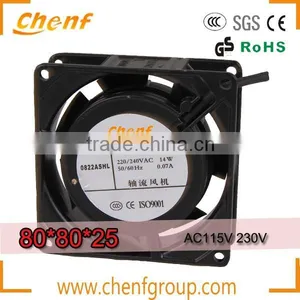 New Energy Saving Mine High Temperature Axial Fan // 80mm 110v ac Axial Cooling Fan thumbnail-1