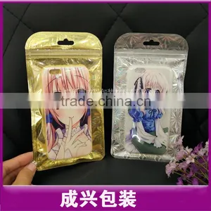 New Laser Packaging Zipper Pouch of Mobile Case Can Easy Packaging Tpu Case thumbnail-3