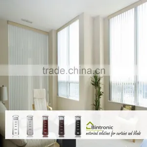 Bintronic Taiwan Electric Curtain Poles Tracks Accessroies Motorized Vertical Blinds Wireless Curtain Control thumbnail-4