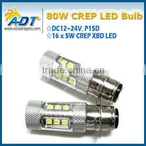 High Bright LED Lamp, P15D 80W LED Bulb thumbnail-2