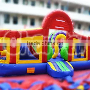 Cheap Attractive Inflatableobstacle Course for Children for Sale thumbnail-2