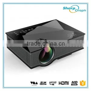 UNIC 1200Lumens Mini HD LED Wireless Micro Projector UC46 Outside Movie Computer Projectors thumbnail-1