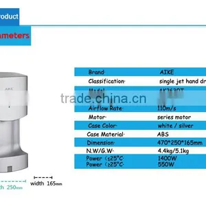 Warm Air High Speed Hand Dryer for Home thumbnail-4