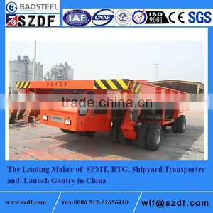 DCY 50T Shipyard Transporter Container Transport Semi Trailer thumbnail-1