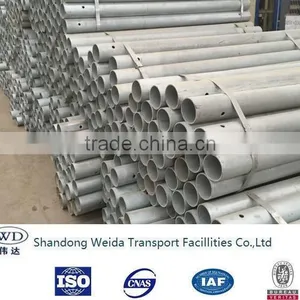 Zinc Layer Steel Highway Guardrail Round Post thumbnail-4