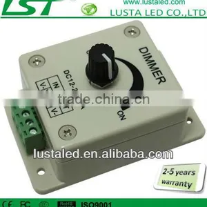 12V 24V 8A LED Dimmer Switch, PWM Digital Dimming,LED Dimmer Controller thumbnail-1