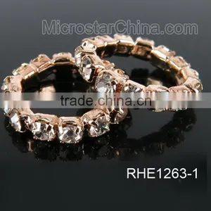 Fashion Design Crystal Charms Rhinestone Connector for Bikini thumbnail-4