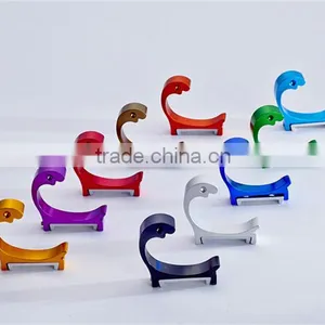Aluminum Multicolor Wall Hook / Towel Hanging Holders Robe Hooks Metal Coat Hook for Home Decor thumbnail-1